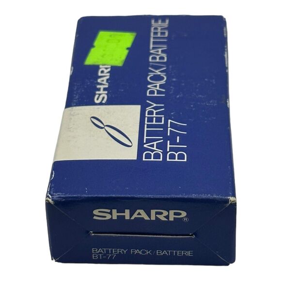Sharp BT-77 Battery Pack NEW OLD STOCK - UNTESTED & SOLD AS IS - Picture 4 of 6
